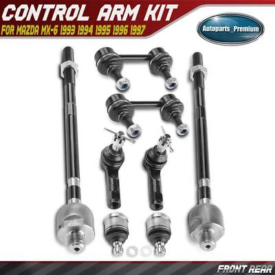 8x Front & Rear Stabilizer Bar Link Tie Rod End Ball Joint for Mazda MX-6 93-97 - Image 1 of 4