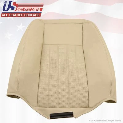 2003 2004 Lincoln Navigator Driver Upper Back Replacement Leather Seat Cover TAN - Image 1 of 4