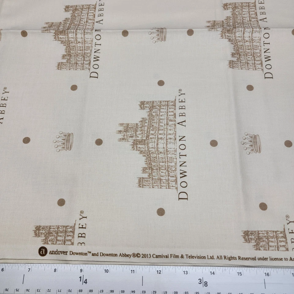 Downton Abbey - Large Print Quilt Fabric -2 YARDS - Image 1 of 1