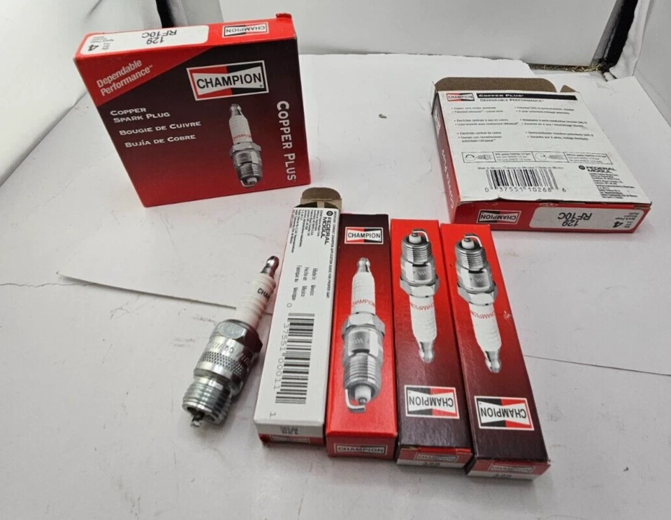 (CANTIDAD 8) Bujía Champion Copper Plus 129 RF10C para Dodge Ram 3500 1994 Foto 1 de 4