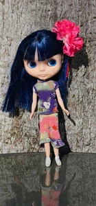 Used Authentic Takara Neo BLYTHE Doll Asian Butterfly EBL-3 Japan 2002 – No Box - Picture 1 of 24