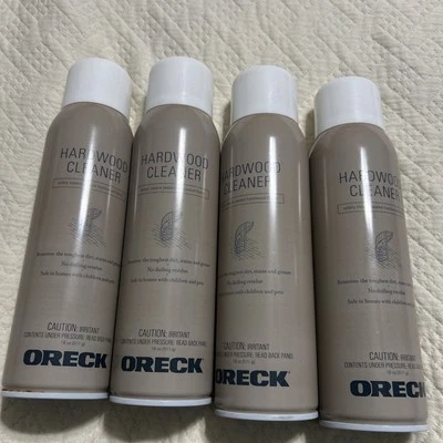 NUEVO Lote 4 limpiadores de pisos de madera dura Oreck de 18 oz cada uno hecho en EE. UU. Foto 1 de 4