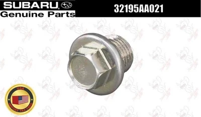 Subaru OEM Oil Pan Drain Plug 32195AA021 genuine - image 1 of 4
