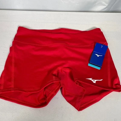 Pantalón Corto de Voleibol Mizuno Elevated 4" Entrepierna Absorbente de Humedad Para Mujer MEDIANO NUEVO CON ETIQUETAS Foto 1 de 4