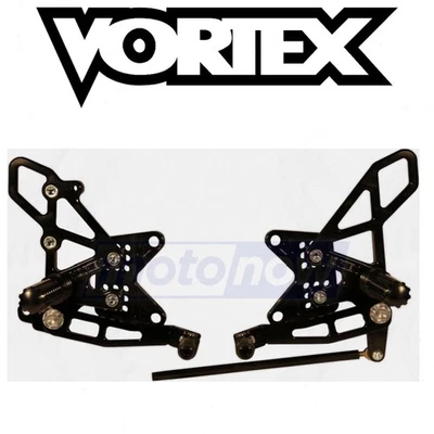 Vortex Adjustable Rear Set Version 2 for 2011-2015 Kawasaki ZX1000 Ninja md Foto 1 de 4