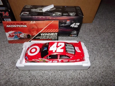 1/24 JUAN PABLO MONTOYA #42 TARGET WATKINS GLEN WIN 2010 ACCIÓN NASCAR DIECAST Foto 1 de 4