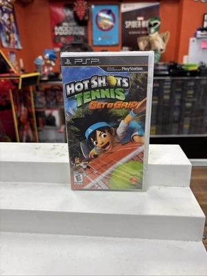 Hot Shots Tennis: Get a Grip (Sony PSP, 2010) New Factory Sealed Video Game - Image 1 of 4