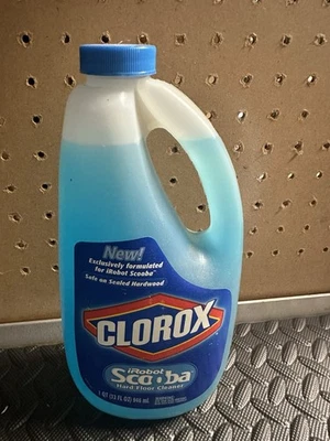 Limpiador de pisos duros Value Siz Clorox iRobot Scooba limpieza de madera dura 32 oz sellado Foto 1 de 2