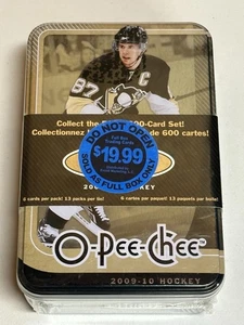 2009-10 O-Pee-Chee Hockey Tin NUOVO SIGILLATO in fabbrica - Foto 1 di 2