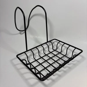 Wire Soap Holder Dish for Cast Iron Claw Foot Tub or Sink Metal Hanging - Bild 1 von 5
