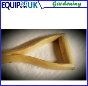 28" SPLIT TOON WOOD TAPERED D HANDLE SPARE REPLACEMENT GARDEN SPADE FORK 2nds - Picture 1 of 5