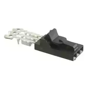 3 Position Rectangular Receptacle Connector IDC Gold 26-30 AWG - Picture 1 of 7