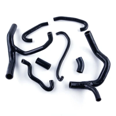 Kit de manguera de radiador de silicona negra Fireblade 2005 para Honda CBR 1000 RR 2004-2007 Foto 1 de 4