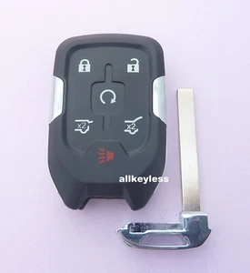 Reshelled OEM 2015-2020 GMC YUKON XL smart keyless entry remote key fob HYQ1AA - Picture 1 of 6