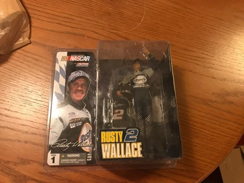 Rusty Wallace--------2003 Series 1 --------NASCAR--------- McFarlane Cover