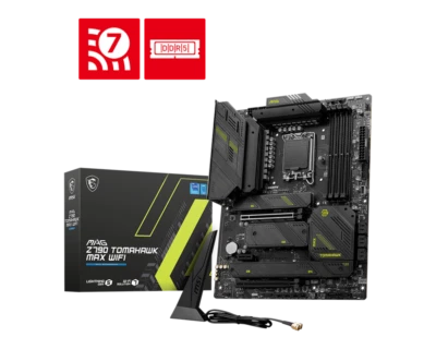 MSI MAG Z790 TOMAHAWK MAX WIFI LGA 1700 DDR5 ATX Motherboard Black - Image 1 of 4