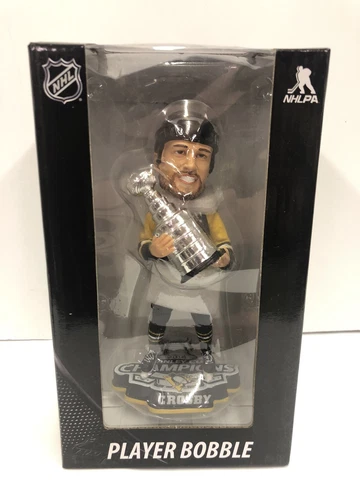 Sidney Crosby Penguins Stanley Cup Champs 2016 Bobble PENS 2016 SC BOBBLE NIB Cover