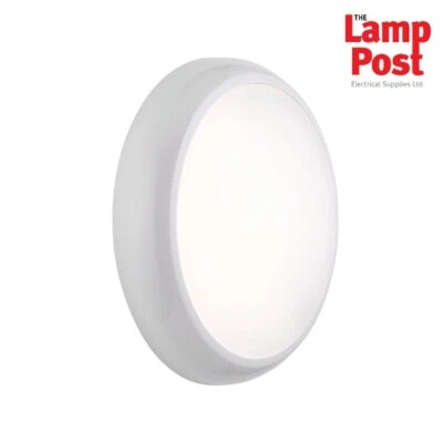Saxby 95539 HeroPro CCT IP65 18W Bulkhead Wall Ceiling Light IP65 - Image 1 of 4