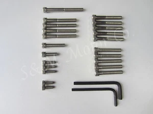 BSA C15 C25 B25 B40 ENGINE ALLEN SCREW BOLT SS SET PRE 1968 - Bild 1 von 1