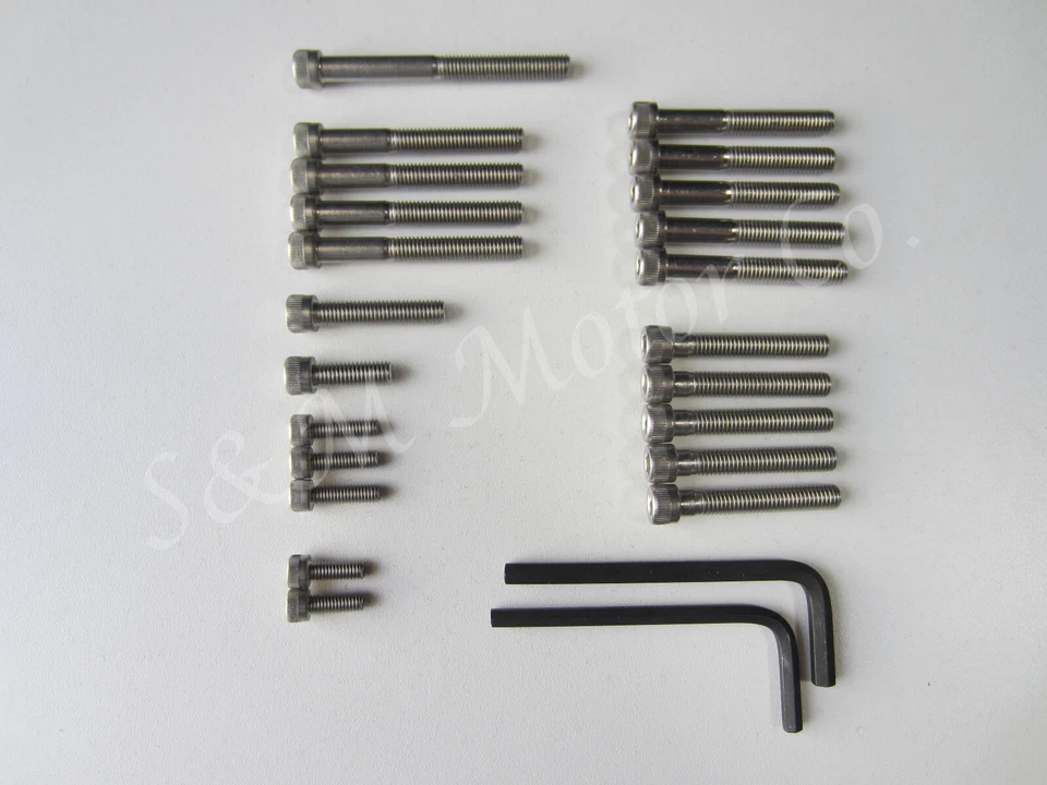 BSA C15 C25 B25 B40 MOTOR ALLEN TORNILLO PERNO SS SET PRE 1968 Foto 1 de 1