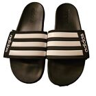 Adidas Unisex Kids Black Adilette Comfort Slide Sandals Size 5