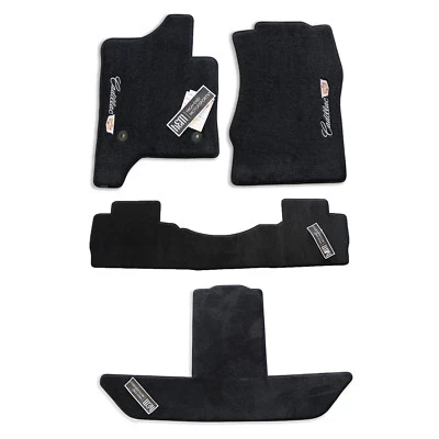 NEW! 2015-2020 Cadillac Escalade ESV Floor Mats Set Nice Premium 32oz InStock - Image 1 of 4