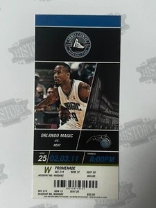 Boleto LeBron James 51 puntos 2011 boleto 2/3/11 Cleveland Cavaliers at Magic - Imagen 1 de 2