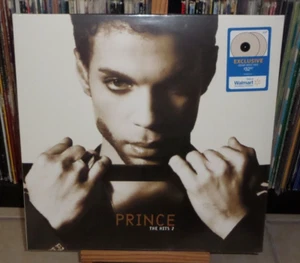 PRINCE THE HITS 2 WALMART WHITE COLOR LP PURPLE RAIN CREAM GETT OFF KISS PEACH - Picture 1 of 10