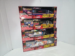2001 #93 #12 Layin Rubber Chase Racing Champions 1/64 Transporter Chrome #5 #55 - Picture 1 of 2