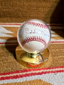 Eddie Murray autographed MLB Baseball Indians GAME SIGNED BALL HOF 500 Hund Club - Picture 1 of 6