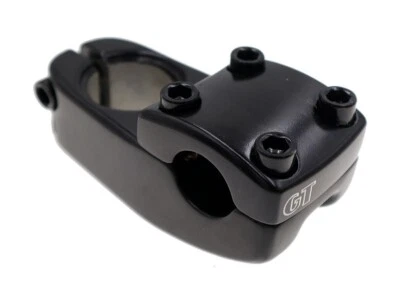 ¡NUEVO! GT Top Load Bmx Vástago 50mm 1-1/8" 22.2mm Pernos Negros Foto 1 de 4