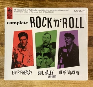 Complete Rock N Roll / Elvis/Bill Haley/ Gene Vincent / 3 CDs / New & Sealed - Picture 1 of 5