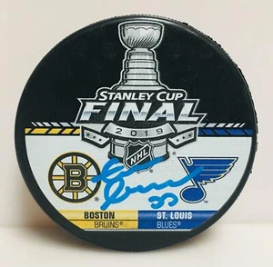 Zdeno Chara Boston Bruins Signed Autographed 2019 Stanley Cup Final Duel Puck - Picture 1 of 1