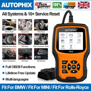 AUTOPHIX 7910 Full System Diagnostic Tool Fit For BMW OBD2 Scanner Code Reader - Picture 1 of 15