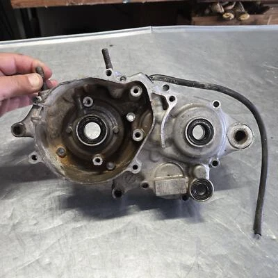 Honda Cr85r 2003 motor izquierdo cárter cárter cárter bloque Foto 1 de 4