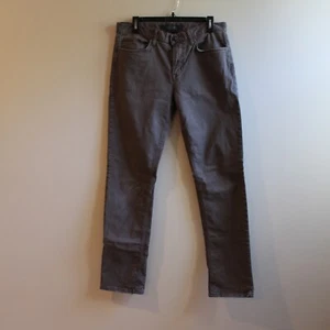 Pantalones informales estilo jeans delanteros planos cepillados grises JOE'S 34x32 - Imagen 1 de 9