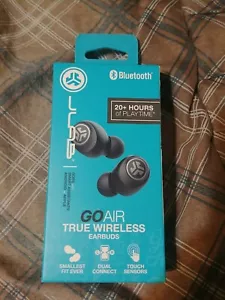 JLAB Go Air True Wireless Earbuds Bluetooth (Black) BRAND NEW FREE SHIPPING! - Picture 1 of 4