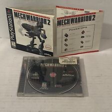 MechWarrior 2 (Sony PlayStation 1, 1996) Black Label Tested Good Disc