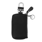Black Car Key Zipper and Keychain – Compact and Convenient.