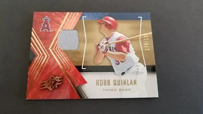 ROBB QUINLAN 05 UPPER DECK SPX GAME USED JERSEY 178/199 ANAHEIM ANGELS NR.MINT  - Image 1 of 4