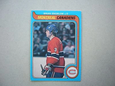 1979/80 O-PEE-CHEE NHL HOCKEY CARD 361 BRIAN ENGBLOM ROOKIE NM SHARP!! 79/80 OPC - Image 1 of 2