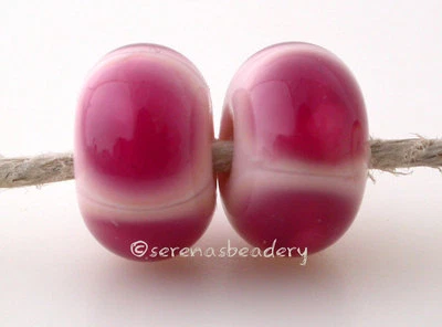 ELIGE tu par de puntos ROSADOS * Juego de cuentas de vidrio murano TANERES sra Foto 1 de 3