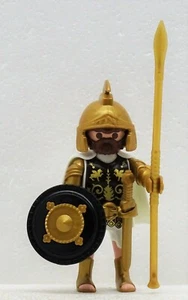 RÖMER GRIECHE GLADIATOR GARDE GOLD PLAYMOBIL Pretorianer Soldat Helm Custom RAR - Picture 1 of 5