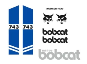 BOBCAT 743 NEW FULL DECAL SET STICKER KIT B2S GRAPHIC Free shipping - Picture 1 of 4
