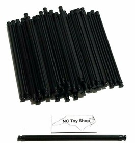 50 K'NEX Black Rods 5-1/8" (Red Size) Rare Replacement Parts Pieces KNEX