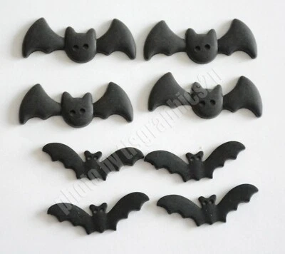 BATS / Gone Batty / Buttons Galore Halloween Buttons / Sew Thru Eyes / 2 Sizes - Image 1 of 4