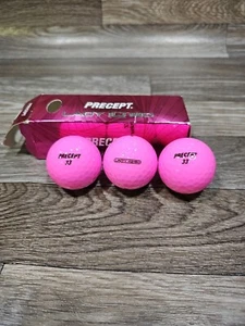 PRECEPT LADY IQ 180 3 PACK OF GOLF BALLS PINK  - Picture 1 of 2