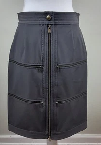 Worth Women's Multiple Zipper Straight Pencil Skirt Size 8 - Picture 1 of 4