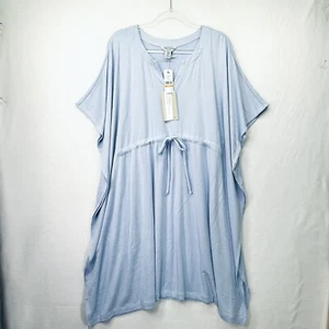 TOMMY BAHAMA ¡Nuevo! Vestido Island Soft Sea Coast Caftan CUBIERTA AZUL TALLA S/M - Imagen 1 de 15