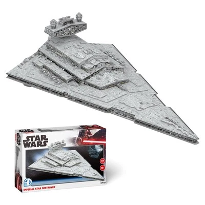 Star Wars Imperial Star Destroyer 3D Model Puzzle DAMAGED BOX - Image 1 of 3